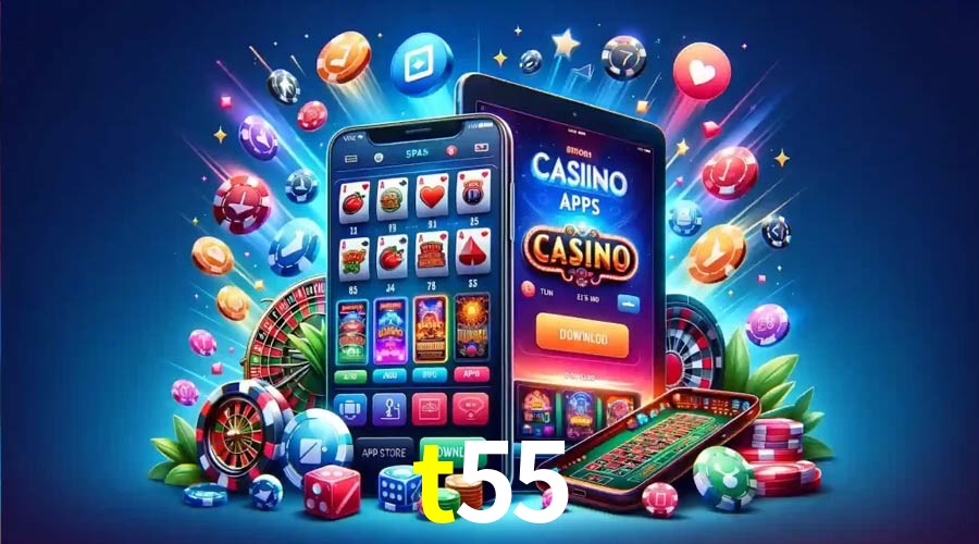 APP oficial da t55 para mobile