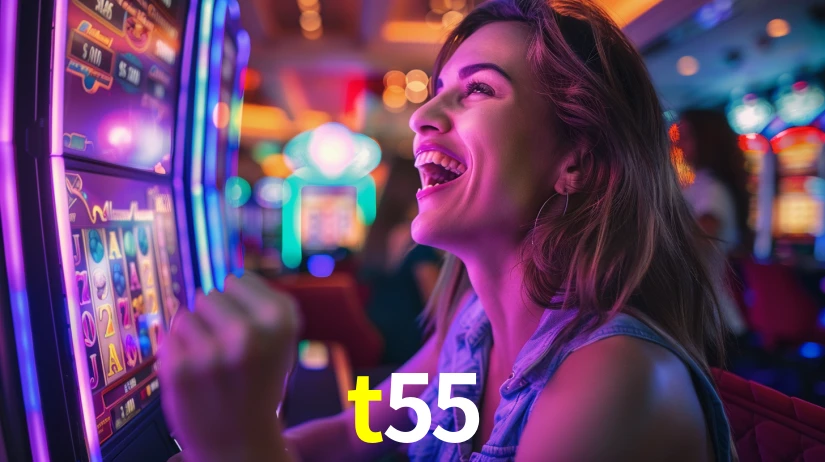 Sinta a adrenalina dos jogos de cassino com t55